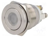 Comutator anti-vandalism ONPOW Poz 2 SPST-NO 0,5A/220VAC 2A/36VDC