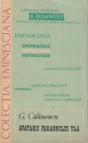 G. CALINESCU - AVATARII FARAONULUI TLA