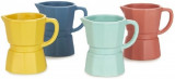 Set 4 cani - Moka Coffee Multicolored