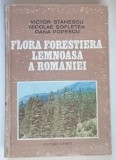 FLORA FORESTIERA LEMNOASA A ROMANIEI de VICTOR STANESCU ... OANA POPESCU , 1997 , * COTOR LIPIT CU SCOCI