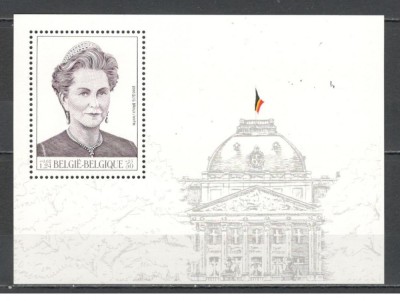 Belgia.2000 Promovarea filateliei:Casa Regala-Bl. MB.507 foto