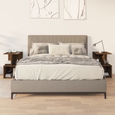 vidaXL Noptiere, 2 buc., stejar maro, 35x35x55 cm, lemn prelucrat 815188