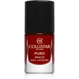 Collistar Puro Long-Lasting Nail Lacquer lac de unghii cu rezistenta indelungata culoare 111 Rosso Milano 10 ml
