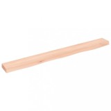 Cumpara ieftin Polita de perete, 100x10x4 cm, lemn masiv de stejar netratat