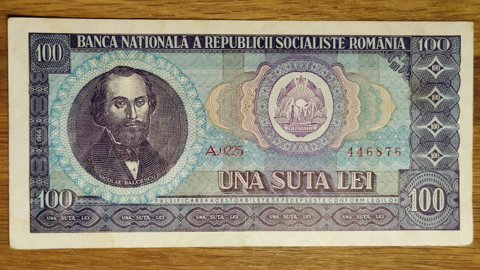 Romania - bancnota de colectie istorica - 100 lei 1966 - xf+/aunc -exceptionala!