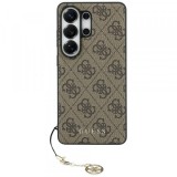 Husa pentru Samsung Galaxy S26 Ultra S948, Guess, 4G Classic Logo Charm, Maro