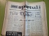 Ziarul sportul 20 martie 1968 - fotbal,hochei