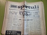 Ziarul sportul 20 martie 1968 - fotbal,hochei