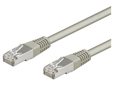 Patch cord gri SF/UTP Cat 5e 25m foto