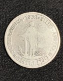Moneda 1 schilling 1932 argint Africa de Sud