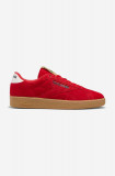 Reebok Classic sneakers din piele &icirc;ntoarsă C Grounds culoarea roșu, GV6954 GV6954-red