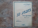 J'y Pense" &ndash; Th. D. Vasiliu, Op. 1 - Ediția M. Lehmler, București, N. Teodorescu
