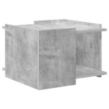 vidaXL Masă de cafea Gri Beton 50,5 x 50 x 33 cm Lemn prelucrat 8001005