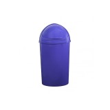 Cos gunoi cu capac glisant, 30 litri, Cosmo albastru