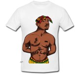 Cumpara ieftin Tricou &quot; Tupac Shakur - cartoon &quot;