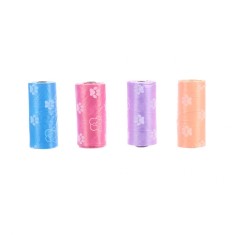 SACI IGIENICI COLECTORI PENTRU CAINI FLAMINGO ASORTATI 4x15BUC SET