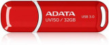 Stick USB A-DATA UV150 32GB&amp;#44; USB 3.0 (Rosu), Adata