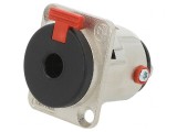 Conector Audio Profesional 1/4 Jack 3 Poli cu Blocare, Neutrik