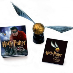 Harry Potter Golden Snitch Sticker Kit [With Book of Stickers and Ball with Stand]