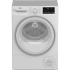 Uscator de rufe Beko B3T68110, Condensare, 8kg, 15 programe, RecycledDry, GentleCare, Aquawave, Optisense, Clasa B, Alb