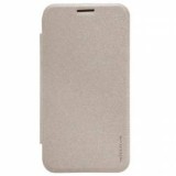 Husa lenovo s860 nillkin sparkle flip auriu, Flippy