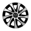 Set 4 capace roti Drift exrta silver&amp;black R15 Compatibil Cu Mazda, Autohelix MSA