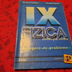 FIZICA CULEGERE DE PROBLEME PENTRU CLASA A A IX -A ARMAND POPESCU RF15/1