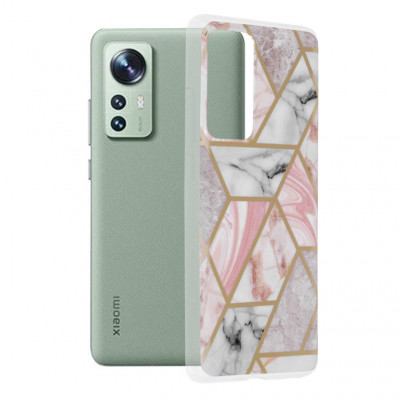 Techsuit - Marble Series - Xiaomi 12 roz foto