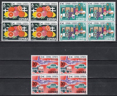 Spania 1981 - Export spaniol, bloc de 4, MNH foto
