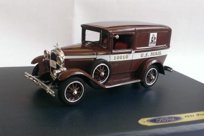 Macheta Ford Model A US Mail 1931 - Motorhead 1/43 foto