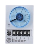 Timer DPDT 250VAC/10A 0.05s-100h 12VAC/DC