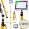 Proiector de lucru LED cu trepied pentru constructii, 100 W, alb neutru, 4500 K, Keltin K02063