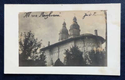 Manastirea Razboeni (Razboieni, Neamt) - aprox.1914-1918 - tip fotografie foto