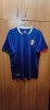 Tricou Fotbal Italia, M, Albastru, ABC, Poliester, Patch Steag Italia