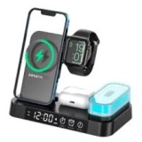 &Icirc;ncărcător Wireless 4 &icirc;n 1, 30W &ndash; Rapid și Compatibil Multifuncțional