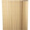 Paravan Decorativ Mercaton din PVC, Imitatie Bambus Natural, pentru Delimitare Spatii Exterioare, Rezistent UV, 1300 g/m2, 3 x 1 m, Maro