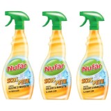 Pachet 3 x Solutie scos pete pentru gulere si mansete fara clor Nufar, 500 ml