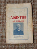 Radu Rosetti - Amintiri din copilarie 1925