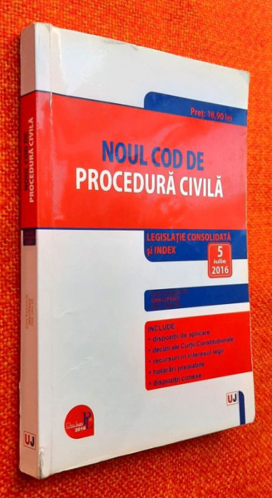 Noul cod de procedura civila 5 IULIE 2016 - Dan Lupascu