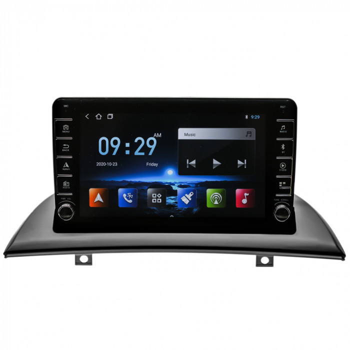Navigatie BMW X3 E83 AUTONAV Android GPS Dedicata, Model PRO Memorie 32GB Stocare, 2GB DDR3 RAM, Butoane Laterale Si Regulator Volum, Display 8&quot; Full-