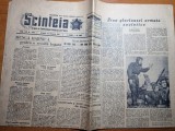 Scanteia 23 februarie 1957-art. resita,oradea ,iasi,orasul brasov