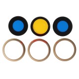 Geam Camera cu Rama Apple iPhone 16 Pro Desert Titanium Roz, Bulk