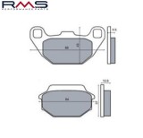 Set placute frana - Kymco Agility - People - Super 9 50-200cc - Laverda Phoenix 125-200cc - Sym HD - Joy Ride 125-200cc, Oem