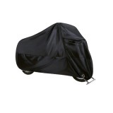 Husa Protectie Moto / Scuter marimea M, impermeabila, rezistenta la praf, negru, FIXATO