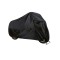 Husa Protectie Moto / Scuter marimea M, impermeabila, rezistenta la praf, negru, FIXATO
