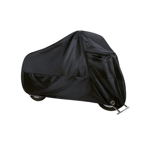 Husa Protectie Moto / Scuter marimea M, impermeabila, rezistenta la praf, negru, FIXATO