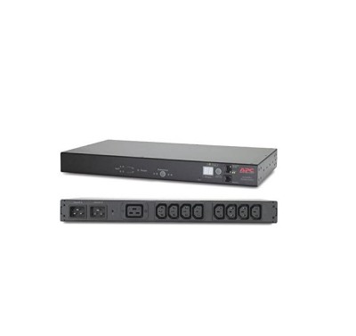 Automatic transfer switch APC AP7723 RACK ATS 20A/208V 16A/230V C20 IN (8) C13 (1) C19 OUT foto