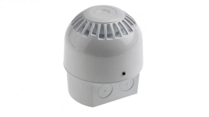 Sirenă Acustică 106dB 9-60VDC Albă IP65