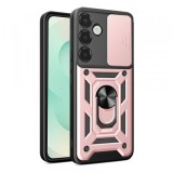 Husa pentru Samsung Galaxy S25+ S936, Techsuit, CamShield, Roz