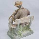 Muzicant bibelou portelan romanesc vintage